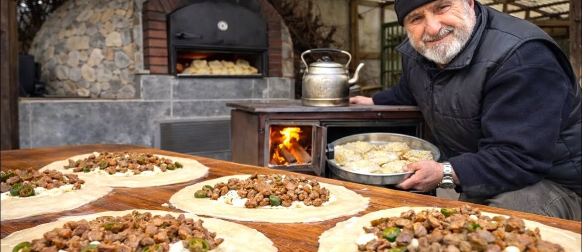 🌿 15 Traditional French Village Meat Crepes | Authentic Rural Recipe 🔥