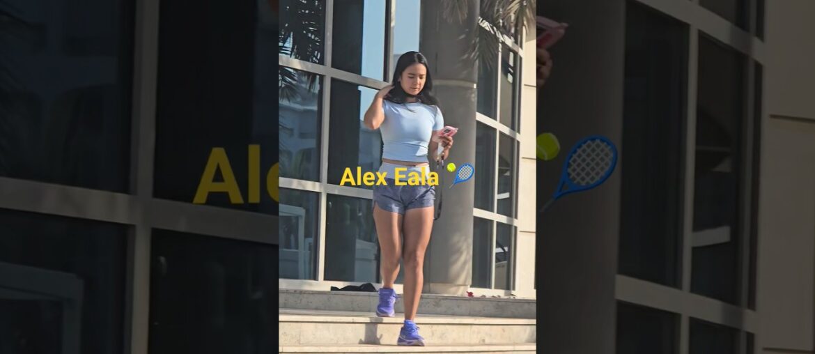 Alex Eala #mubadalah #abudhabiopen #short #miami #miamiopen #trending #viral #alexeala