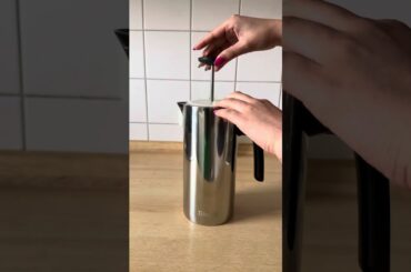 French Press Kaffeepresse☕️ #shorts #coffee #frenchpresscoffee