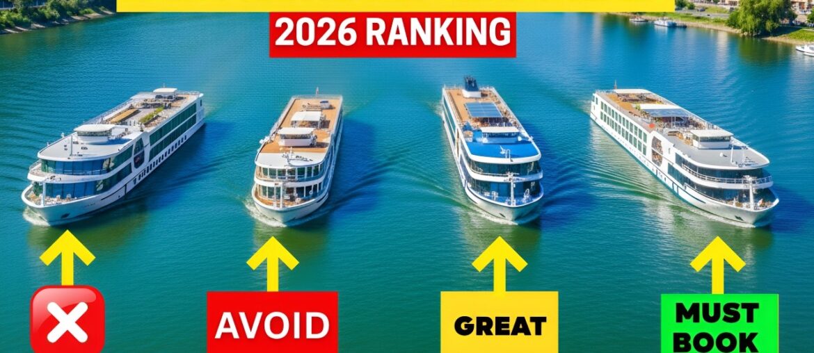 European River Cruise Lines Ranked from WORST to BEST