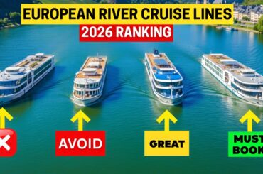 European River Cruise Lines Ranked from WORST to BEST