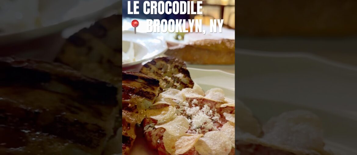 🐊 EATING FRENCH AT LE CROCODILE