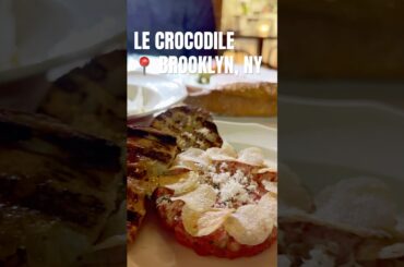 🐊 EATING FRENCH AT LE CROCODILE