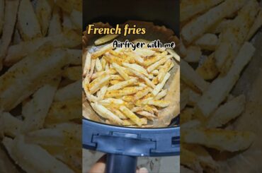 French fries #airfyer #mini_vlog #cooking #recipe #airfryerrecipes #cookingfood