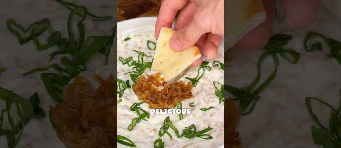 High Protein French Onion Dip