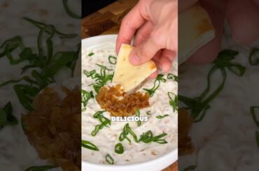High Protein French Onion Dip