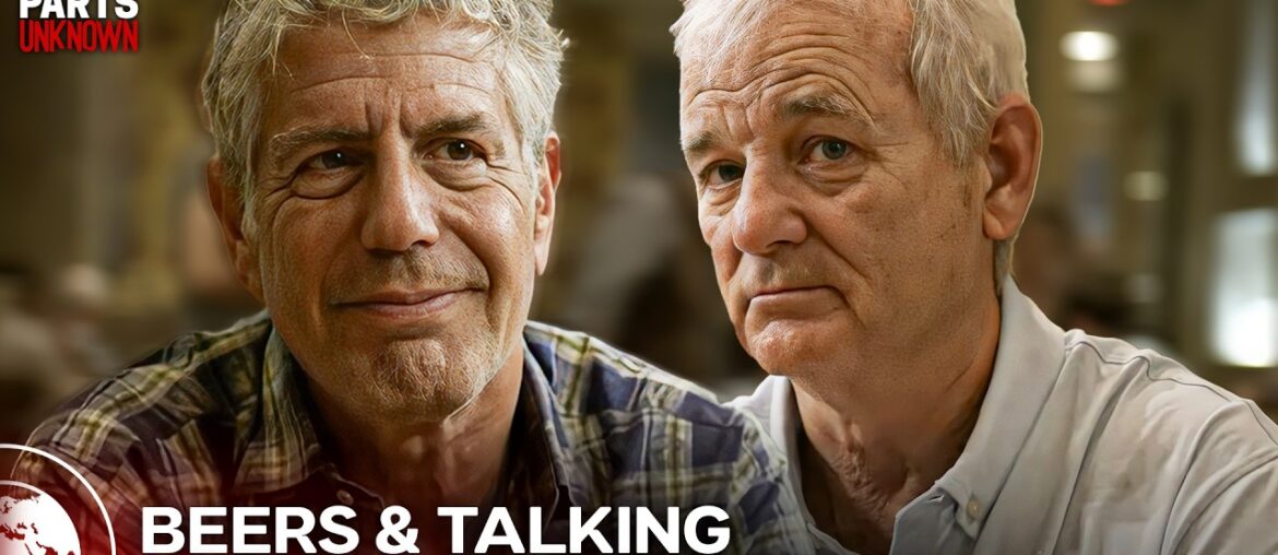 Anthony Bourdain & Bill Murray "Talk Funny" | Anthony Bourdain Parts Unknown