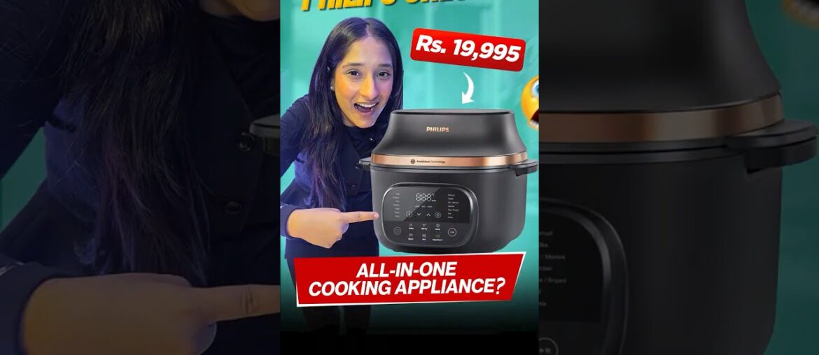 Philips OneChef quick review in Hindi - Is this the ultimate cooking appliance under Rs 20,000?😱
