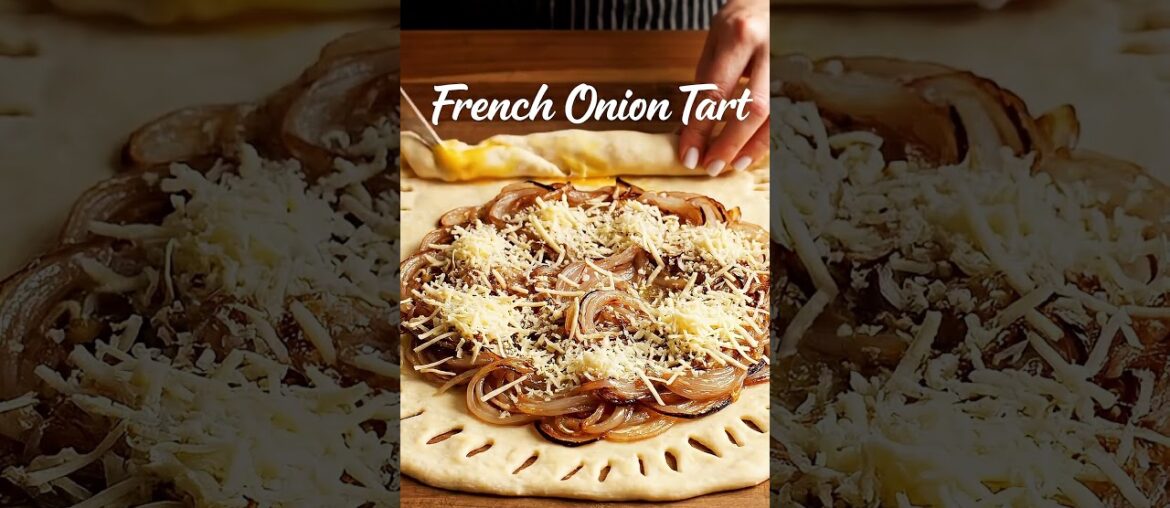 French Onion Tart 🧅🧀 (Better Than Soup!)