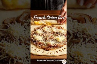 French Onion Tart 🧅🧀 (Better Than Soup!)
