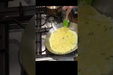 French Omelette in Stainless Steel (NO STICKING)