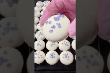 Watch These Macaron Shells… ✨ Smooth, Delicate, Satisfying