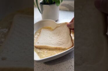 🍌✨ Easiest & Levelled-Up Banana French Toast #FrenchToast #BananaFrenchToast #EasyBreakfast