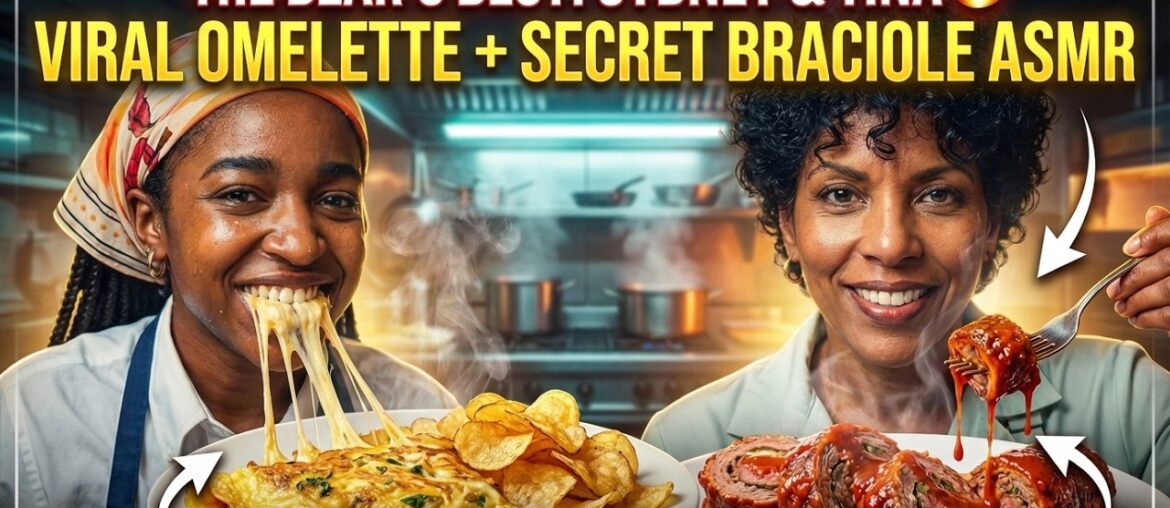 Sydney’s Viral French Omelette + Tina’s Braciole ASMR | The Bear Recipes (Full Step-by-Step)