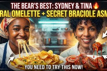 Sydney’s Viral French Omelette + Tina’s Braciole ASMR | The Bear Recipes (Full Step-by-Step)