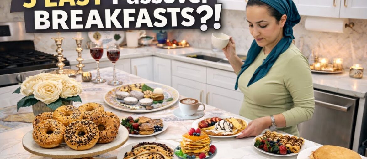 PASSOVER BREAKFASTS JUST GOT AN UPGRADE! ✨ Bagels, Muffins, Crepes, Pancakes & French Toast.