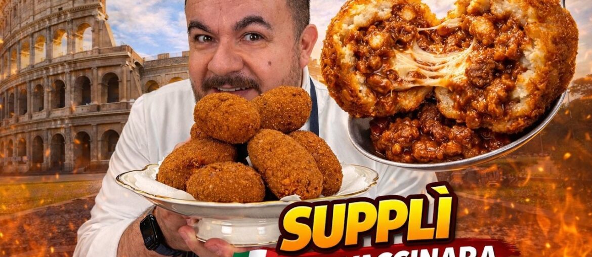 SUPPLì ALLA ROMANA, con Coda alla Vaccinara 🔥 | Ricetta Tradizionale + Twist Gourmet