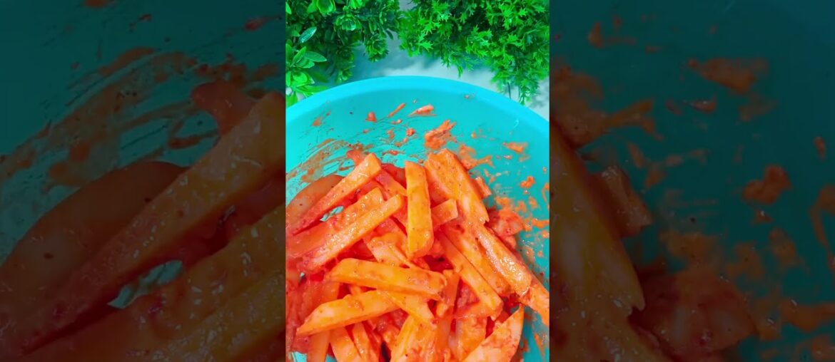 Patato Fries 🍟|Crispy French Fries Secret 🤫 | Ghar pe McD style fries 🍟#shorts #shortsfeed #ytshorts