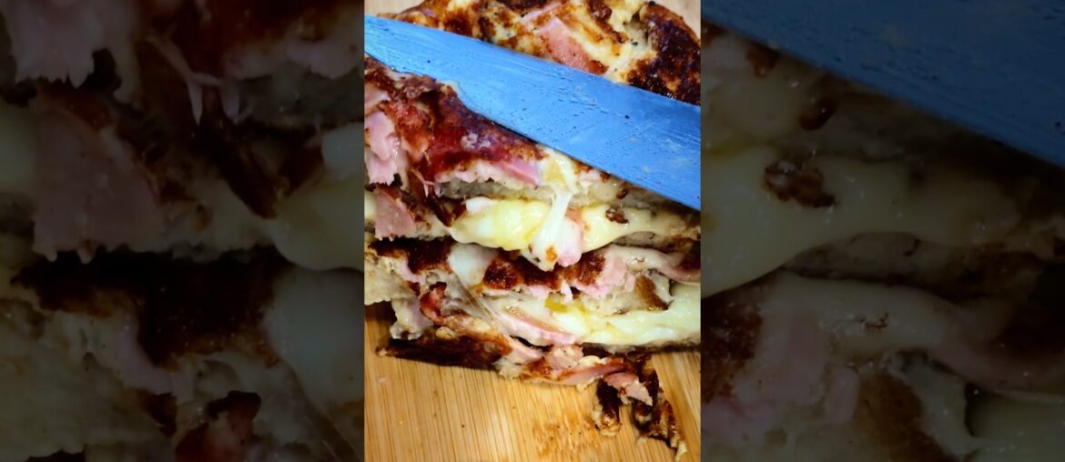 Extreme Cheese "French Toast" 🥪🍳🔥 | Pure Satisfaction | #shorts