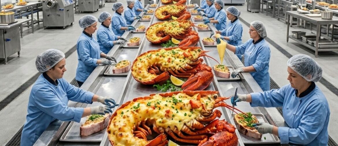 Inside Lobster Thermidor Cooking | Fine Dining Process