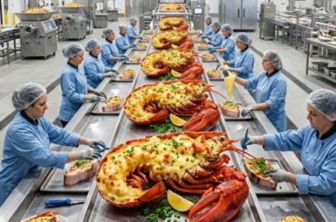 Inside Lobster Thermidor Cooking | Fine Dining Process