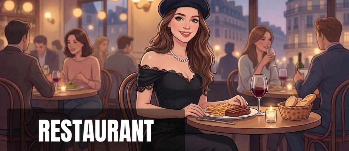 Dining at a Restaurant in Paris | French Conversation