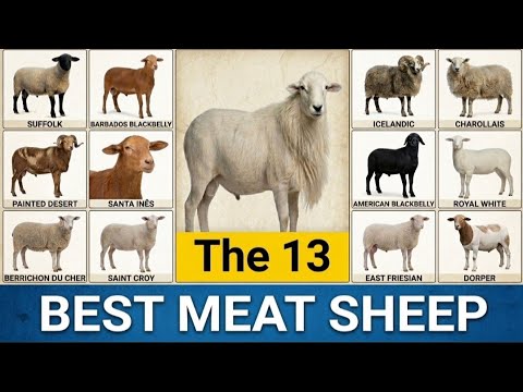 The 13 BEST Meat Sheep Breeds for Low Maintenance & High Profit The 13 BEST Meat Sheep Breeds for Low Maintenance & High Profit