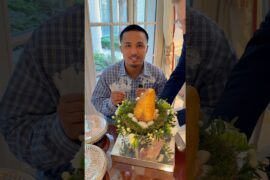 Trying Viral Michelin Restaurant In Paris #shorts