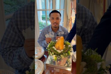 Trying Viral Michelin Restaurant In Paris #shorts