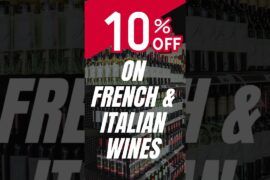French & Italian Wine Sale 🍷 | 10% Off This Friday Only