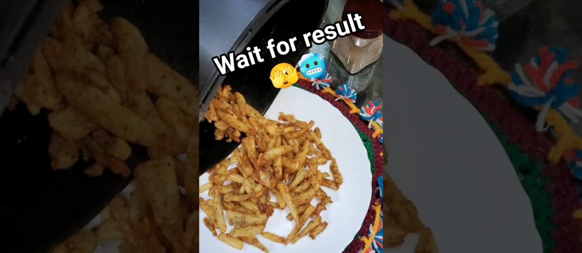 Crispy Air Fryer French Fries in Minutes 🍟 | No Oil, Super Easy! #