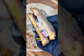 Amazing Cinnamon Toast Cruch French Toast !! #food #recipe #shortvideo #foodie #shorts