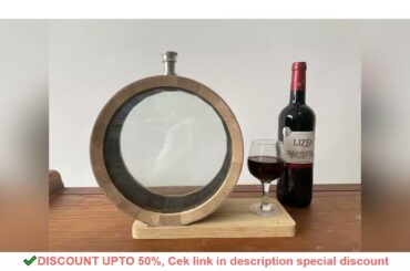 O-Shaped Visible Oak Barrel Whiskey Wine Brandy Shirley Aged French Oak Become More Alcoholic