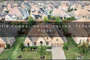 🏡 2718 Corral Drive, Celina, TX | Mustang Lakes Luxury Living