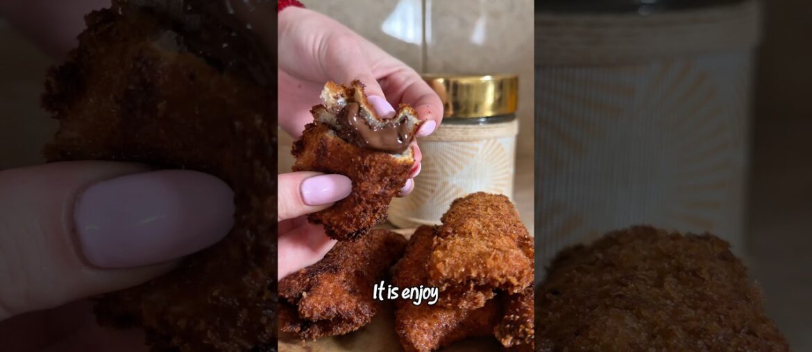 Chocolate French Toast in 5 Minutes! 🍫🍞 #shorts