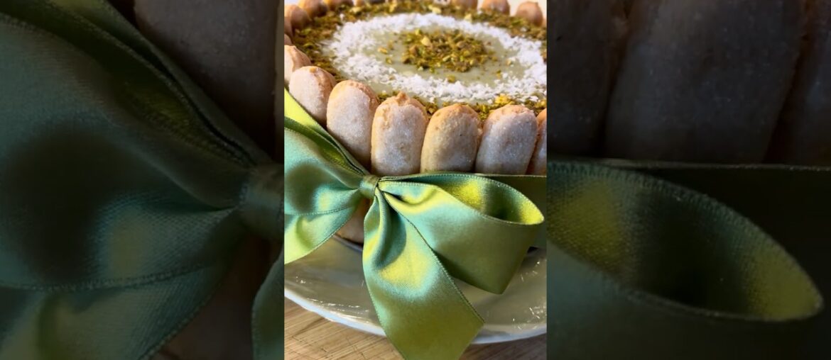 Pistachio Charlotte Russe | French Dessert #asmr #french #dessert #charlotte #charlottecake #viral Pistachio Charlotte Russe | French Dessert #asmr #french #dessert #charlotte #charlottecake #viral