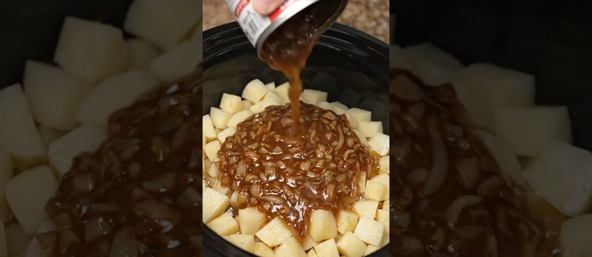 Slow Cooker French Onion Potatoes 🥔🧅✨