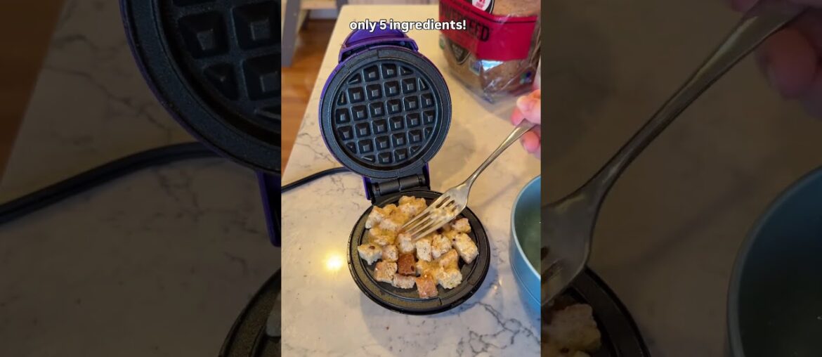 French toast waffle #easyrecipe #toddlerrecipe #toddlerbreakfast #toddlermeals #toddlermealideas