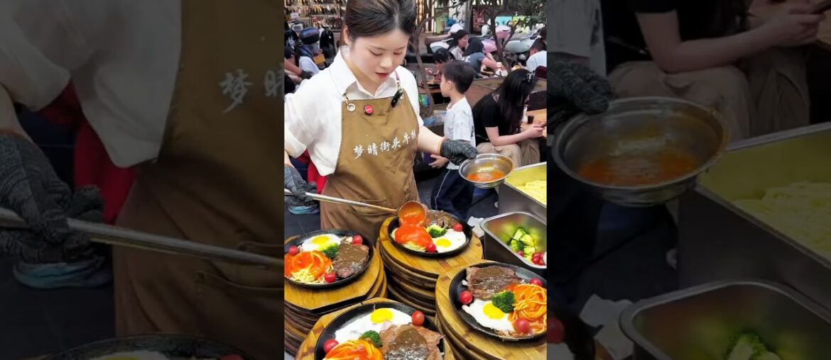 Grimy Meets Gourmet Street Steak in a Bed of Pasta