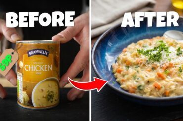 Can I Turn a 59p Chicken Soup into a Gourmet Dinner?