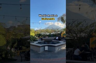 The world’s prettiest McDonalds 🇬🇹 #foodie #travel #food #travelvlog