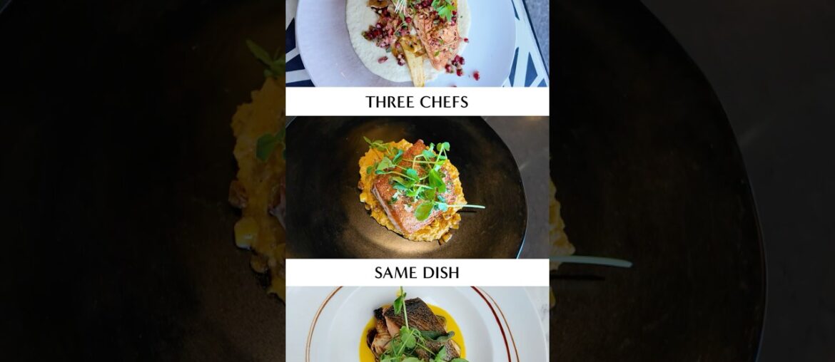 3 Restaurants, 1 Salmon Dish