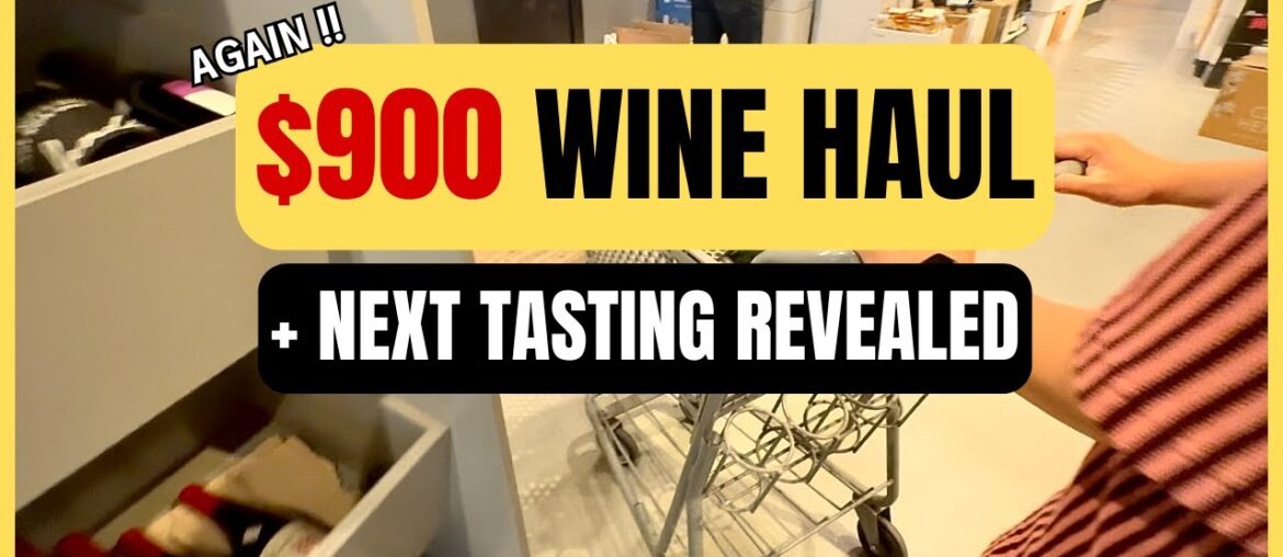 Spending $900 on Wines for Next tasting!