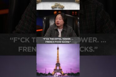 "F*ck the Eiffel Tower... French food sucks."