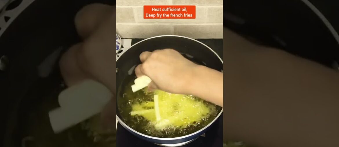 Crispy French Fries 🍟😋❤️ #shorts #frenchfries #viral #homemade #streetfood #potato #potatorecipe