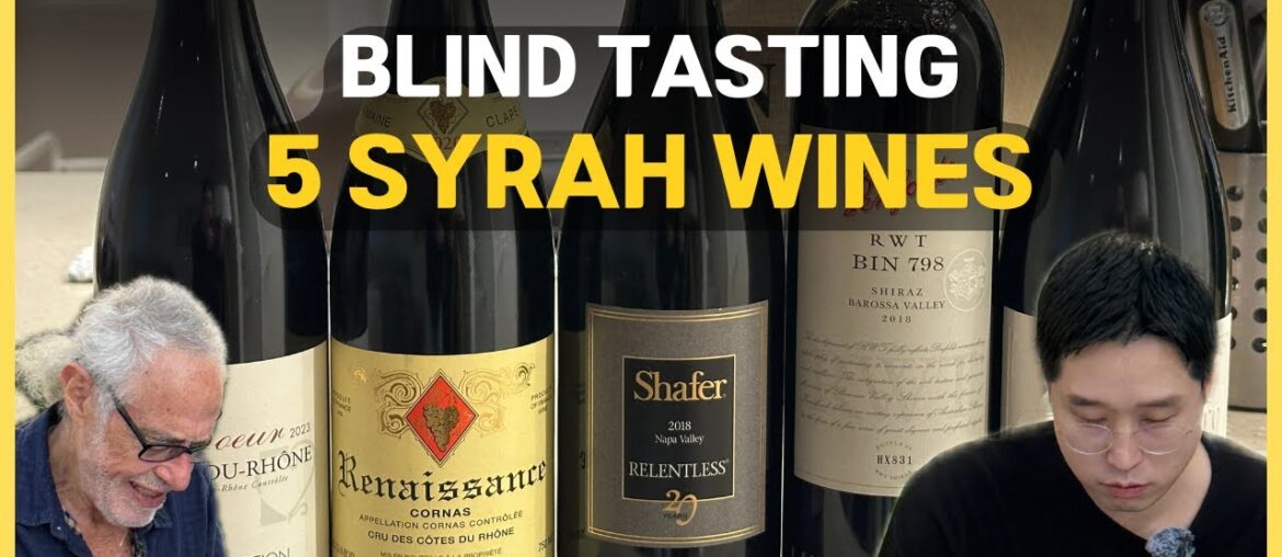 Syrah Blind Tasting with Master, Peter Koff Syrah Blind Tasting with Master, Peter Koff