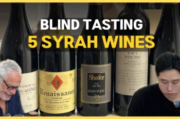 Syrah Blind Tasting with Master, Peter Koff