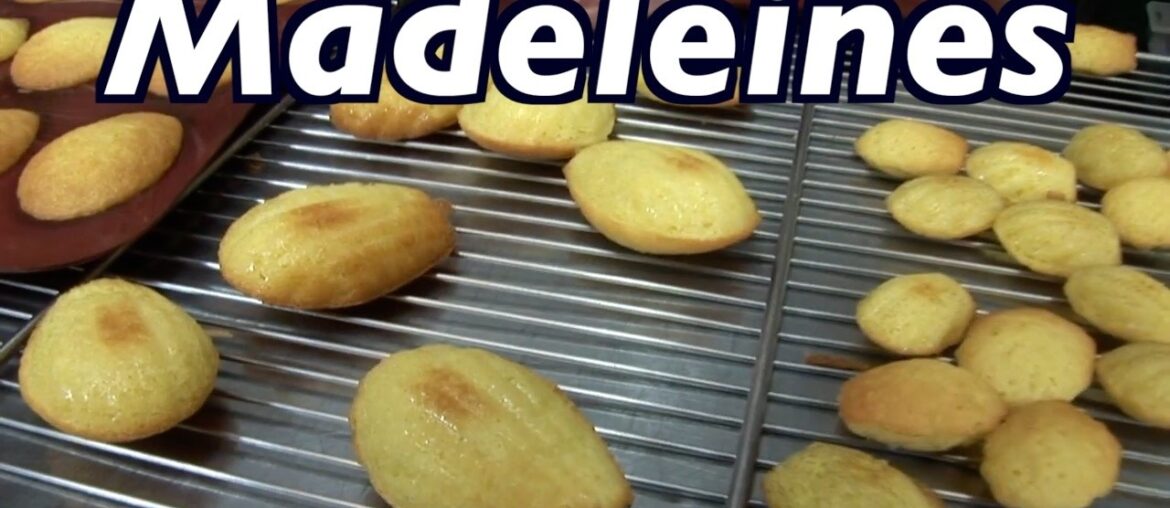 "Madeleines" Recipe" Easy Homemade" Buttery French sponge cakes with Julien from Dartmouth U.K.