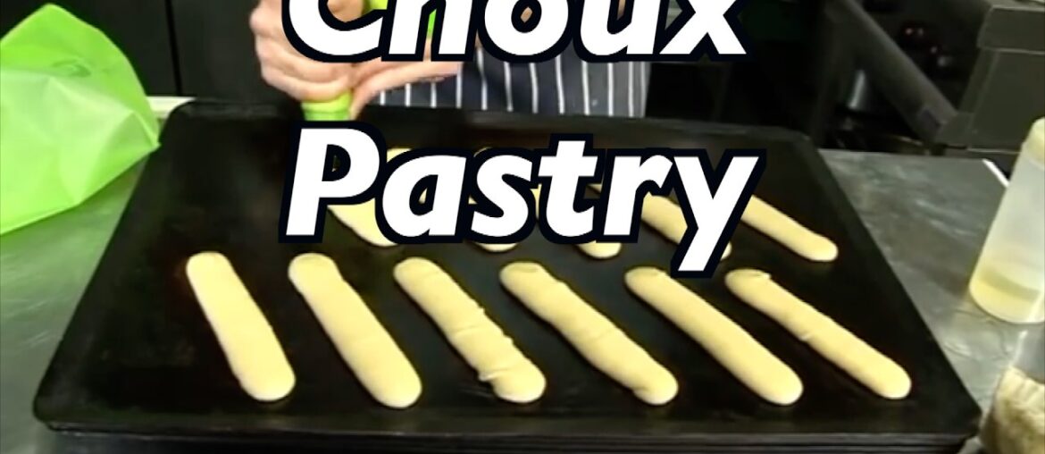 Choux Pastry " Recipe Easy Homemade" with French  Chef Julien"