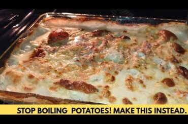 Stop Boiling Potatoes! Make This French Gratin Instead | Gratin Duphinois |Noor's Kitchen Connection